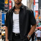 ⏰ 50 % RABATT – Nur für kurze Zeit ✨Modernes Herren Button-Up Hemd 🛍️ Minimalistischer Stil & Lockerer Komfort
