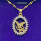 ⏰ 30 % RABATT – Nur für kurze Zeit ✨Vintage Damen Kette mit Madonna Anhänger 🌙 Stilvoll, Zeitlos & Vielseitig Tragbar