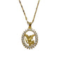 ⏰ 30 % RABATT – Nur für kurze Zeit ✨Vintage Damen Kette mit Madonna Anhänger 🌙 Stilvoll, Zeitlos & Vielseitig Tragbar