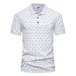 ⏰ 50 % RABATT – Nur für kurze Zeit ✨Herren Kurzarmshirt mit Modernem Muster 👕 Kurzarm, Bequem & Alltagstauglich