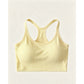 👚✨ Geripptes Cropped-Trägertop mit Racerback-Ausschnitt – Bequem & figurbetont