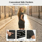 Gestreiftes Sommerkleid für Damen mit Taschen