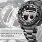 ⌚ 50% RABATT! ⏱️ Dual‑Display Sportuhr – Analog‑Digital, 3ATM & multifunktional ✨