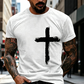 Grafik-T-Shirt für Herren mit religiösem Motiv