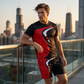 🌞 Sommerneuheiten – Jetzt bis zu 50% sparen! 👕 Herren T-Shirt & Shorts Set mit Print ☀️ Bequem, Lässig & Ideal für den Sommer