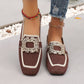 👞 50% RABATT! 🥿 Atmungsaktive Loafer mit eckiger Zehenpartie – Bequem & vielseitig – Perfekt für Büro, Freizeit oder Reisen – leichte Sohle & strapazierfähiges Material 🌿