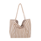 Classic Vertical Stripe Beach & Shopping Tote
