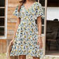 👗 Damen-Kleid mit floralem Print & V-Ausschnitt – luftig, bequem & vielseitig für Sommer, Alltag & Reisen 🌸☀️