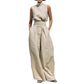 👗 2-teiliges Set für Damen – ärmelloses Top & weite Hose, minimalistisch, elegant & vielseitig für Alltag, Büro & besondere Anlässe 🌸