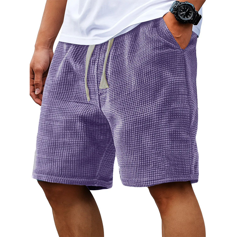 📢Mid-Season Sale: −50% nur für kurze Zeit⏰🩳 Herren-Freizeitshorts aus Waffelpiqué – atmungsaktiv, leicht & bequem für Sommer, Sport & Alltag ☀️
