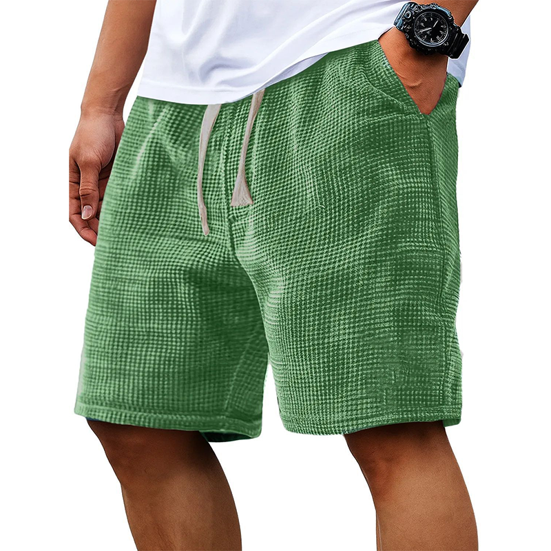 📢Mid-Season Sale: −50% nur für kurze Zeit⏰🩳 Herren-Freizeitshorts aus Waffelpiqué – atmungsaktiv, leicht & bequem für Sommer, Sport & Alltag ☀️