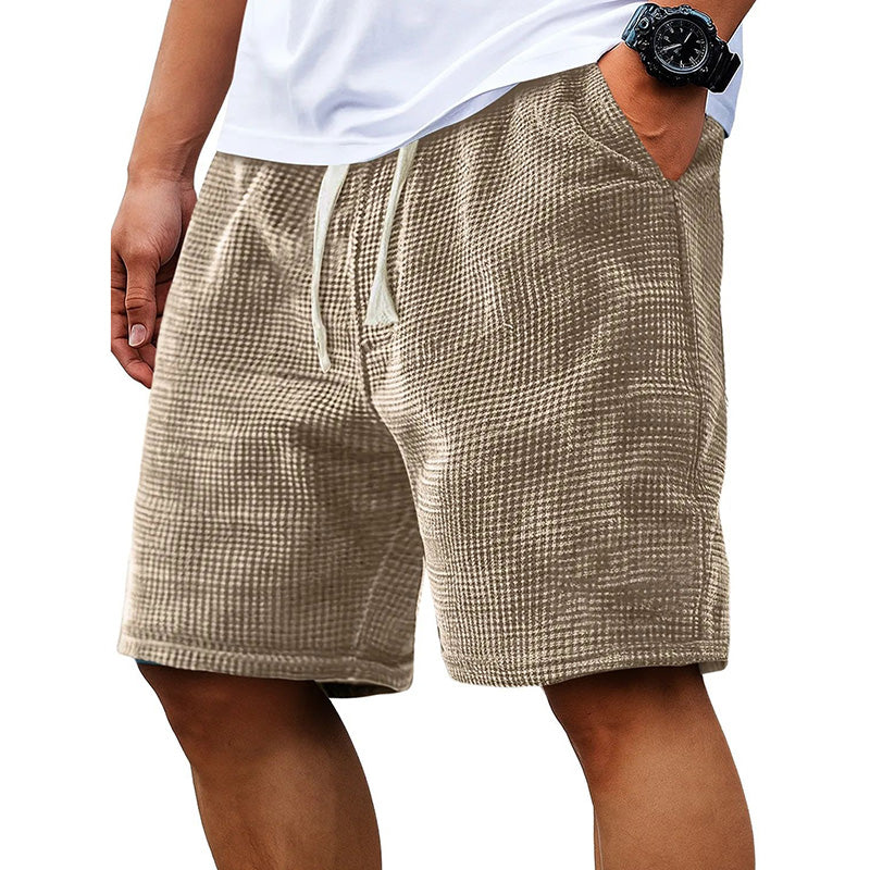 📢Mid-Season Sale: −50% nur für kurze Zeit⏰🩳 Herren-Freizeitshorts aus Waffelpiqué – atmungsaktiv, leicht & bequem für Sommer, Sport & Alltag ☀️