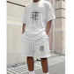 👕 2-teiliges Freizeit-Set für Herren – klare Linien, minimalistisches Design, bequem & vielseitig für Sommer & Alltag ☀️🩳