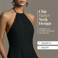 📢Mid-Season Sale: −50% nur für kurze Zeit⏰Sommerkleid 2026 für Damen – schlichter Halsterneck mit freiem Rücken, ärmellos, elegant & verführerisch 💕✨