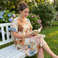 📢Mid-Season Sale: −50% nur für kurze Zeit⏰👗 Elegantes Damen-Sommerkleid mit Blumenprint – kurze Ärmel, Rundhalsausschnitt & leicht, perfekt für den Urlaub & warme Tage 🌸☀️