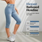👖 High-Waist-Capri-Jeans – bequemer Stretch, figurschmeichelnd & vielseitig für Alltag, Freizeit & warme Tage ☀️