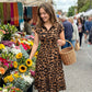 👗 Elegantes Damen-Kleid mit Leopardenprint & Reverskragen – stilvoll, figurbetont & perfekt für Büro, Dinner & besondere Anlässe 🐆✨