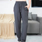👖 50 % Rabatt – Leichte Damen-Sporthose mit hohem Bund – Reißverschlusstaschen, gerade Bein, atmungsaktiv – ideal für Gym, Laufen & Alltag 🏃‍♀️