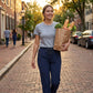 👖 50 % Rabatt – Leichte Damen-Sporthose mit hohem Bund – Reißverschlusstaschen, gerade Bein, atmungsaktiv – ideal für Gym, Laufen & Alltag 🏃‍♀️