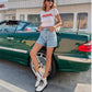 📢Mid-Season Sale: −50% nur für kurze Zeit⏰👖 Neue Damen-Denim-Shorts – hohe Taille, lockere Passform, figurschmeichelnd & vielseitig für Sommer, Strand & Alltag ☀️