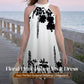 👗 Neues Sommerkleid 2026 – mit floralem Print, Neckholder-Band & offenem Rücken, luftig & elegant für Strand, Urlaub & Gartenpartys 🌸☀️