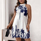 👗 Neues Sommerkleid 2026 – mit floralem Print, Neckholder-Band & offenem Rücken, luftig & elegant für Strand, Urlaub & Gartenpartys 🌸☀️