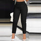 ⏰ 50 % RABATT – Nur für kurze Zeit 👖 Damen 7/8 Stoffhose ✨ Hohe Taille, Schmale Passform & Zeitloser Eleganter Stil