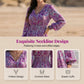 👗 Boho-Kleid mit V-Ausschnitt & Kordelzug in der Taille – figurschmeichelnd, leicht & vielseitig für Alltag, Strand & Urlaub 🌸☀️