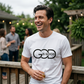 👕 Christliches Grafik-T-Shirt mit "God is Good"-Botschaft✝️