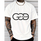 👕 Christliches Grafik-T-Shirt mit "God is Good"-Botschaft✝️