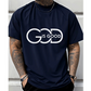 👕 Christliches Grafik-T-Shirt mit "God is Good"-Botschaft✝️