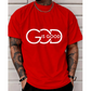 👕 Christliches Grafik-T-Shirt mit "God is Good"-Botschaft✝️