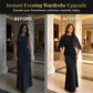 👗 Sanftes Cape-Kleid mit durchsichtigem Netz-Overlay – tailliert, figurbetont & mit schmaler Fischschwanz-Silhouette, elegant & verführerisch 🌸✨