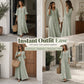 🌸🔥Damen V-Ausschnitt Lockeres Maxikleid
