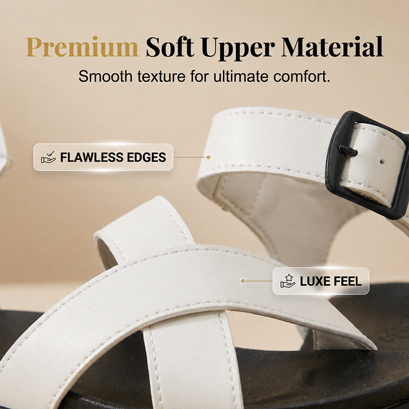 Women's Adjustable Buckle Platform Sandals