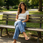 👖 Damen-Jeans mit Stretchanteil – klassischer Schnitt, bequem & vielseitig für Alltag, Büro & Freizeit 🌸