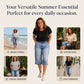 👖 Damen Denim-Bermudashorts ✨ Lockerer Schnitt, Bequem & Ideal für Alltag und Sommer