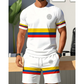 👕 2-teiliges Freizeit-Set für Herren – kurzärmeliges T-Shirt & Shorts, atmungsaktiv, bequem & vielseitig kombinierbar ☀️