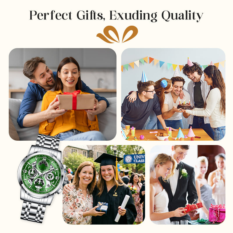 ⌚ ZEITLICH BEGRENZT 50% RABATT! ✨ Klassische Herren-Quarzuhr – Robustes Armband, zeitloser Stil 🖤