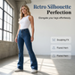 ⏰ 50 % RABATT – Nur für kurze Zeit ✨👖 Damen-Jeans mit leicht ausgestelltem Bein – mittelhoher Bund, asymmetrischer Saum & elastischer Denim, bequem & figurschmeichelnd 🌿