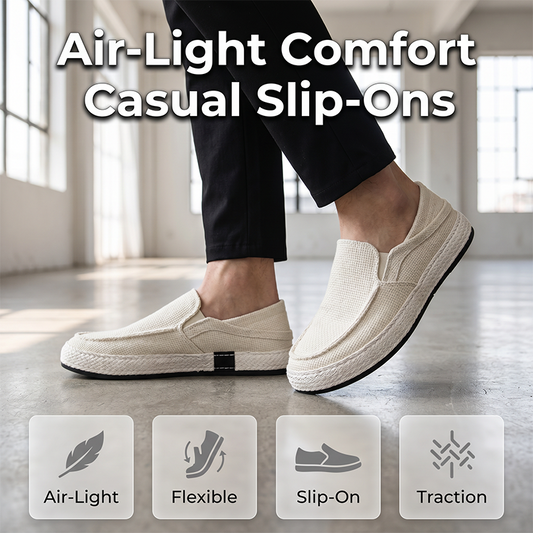 🛍️ 50 % Rabatt – Lässige Herren-Leinenschuhe im Slip-On-Design – weich, atmungsaktiv & vielseitig für Alltag & Freizeit ☀️