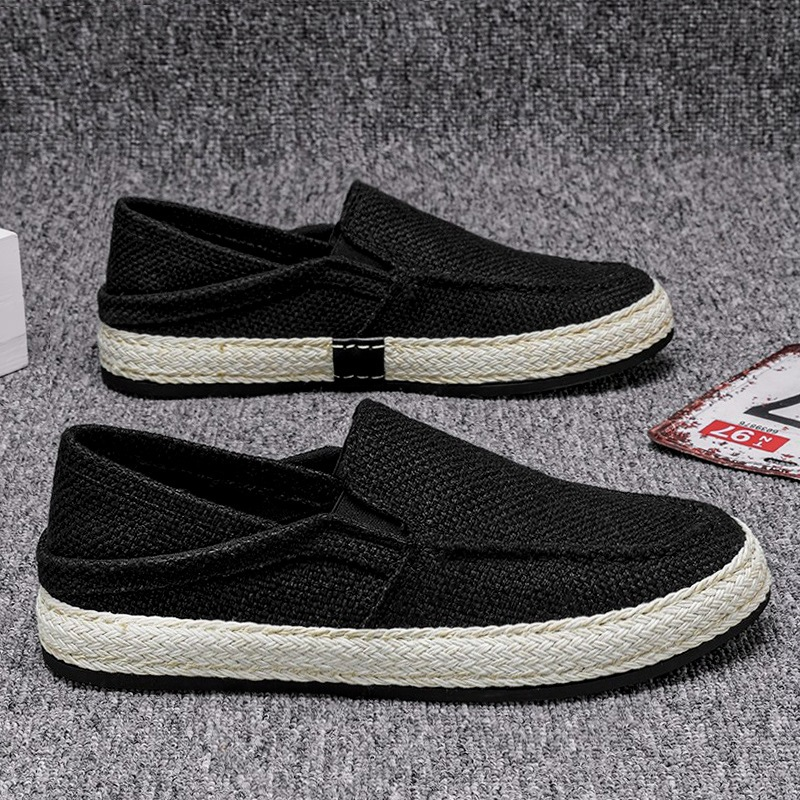 🛍️ 50 % Rabatt – Lässige Herren-Leinenschuhe im Slip-On-Design – weich, atmungsaktiv & vielseitig für Alltag & Freizeit ☀️