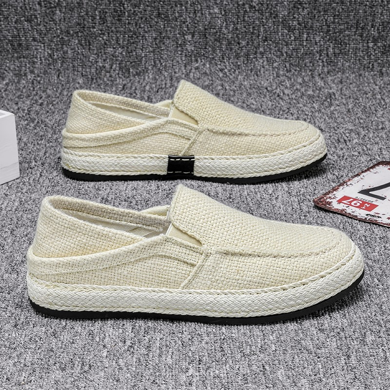 🛍️ 50 % Rabatt – Lässige Herren-Leinenschuhe im Slip-On-Design – weich, atmungsaktiv & vielseitig für Alltag & Freizeit ☀️