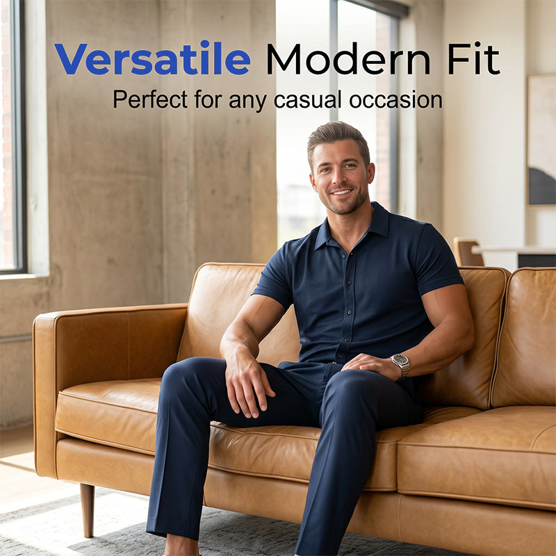 👔 50% RABATT! 🌿 Herren Zweiteiler – Leichter Casual-Anzug, atmungsaktiv & vielseitig – Ideal für Sommer, Hochzeit & Büro ✨