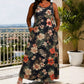 🔥 50% RABATT! 👗 Elegantes V-Ausschnitt Maxikleid – Ärmelloses Sommerkleid mit Camouflage-Print | Leicht, Bequem & Für Jeden Anlass ✨