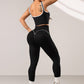 🔥 50% RABATT! 🧘‍♀️ Damen Yoga Set – Farbblock Sporttop & High Waist Leggings | Figurformend, Bequem & Für Jedes Workout ✨