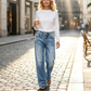 👖✨ Premium Loose Fit Straight Leg Jeans – High-Quality Denim, Relaxed Comfort & Effortless Style