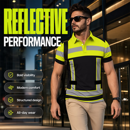 👔 Herren Poloshirt mit Print ☀️ Klassischer Polokragen, Knopfleiste & Bequemer Tragekomfort
