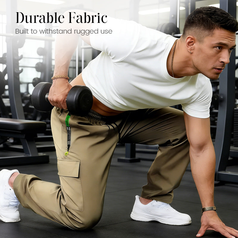 Herren-Outdoor-Cargohose mit mehreren Taschen