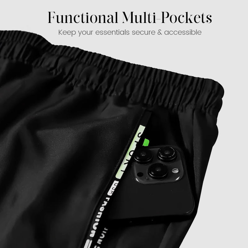 Herren-Outdoor-Cargohose mit mehreren Taschen